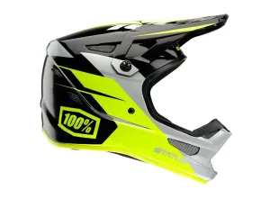 100% Status DH/BMX Full Face Helmet - Falta Charcoal