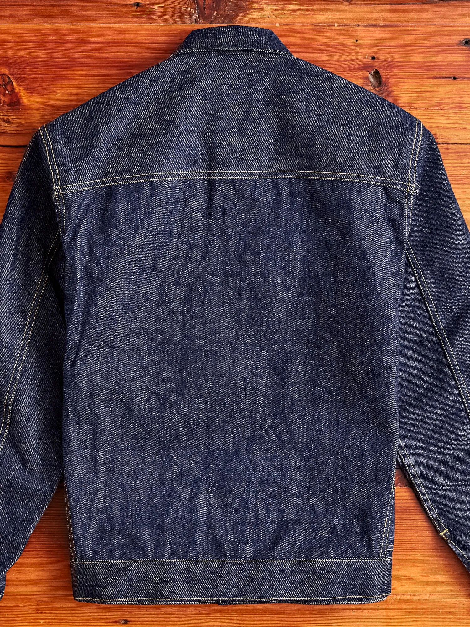 14oz Selvedge Denim Gardener R Jacket in Indigo