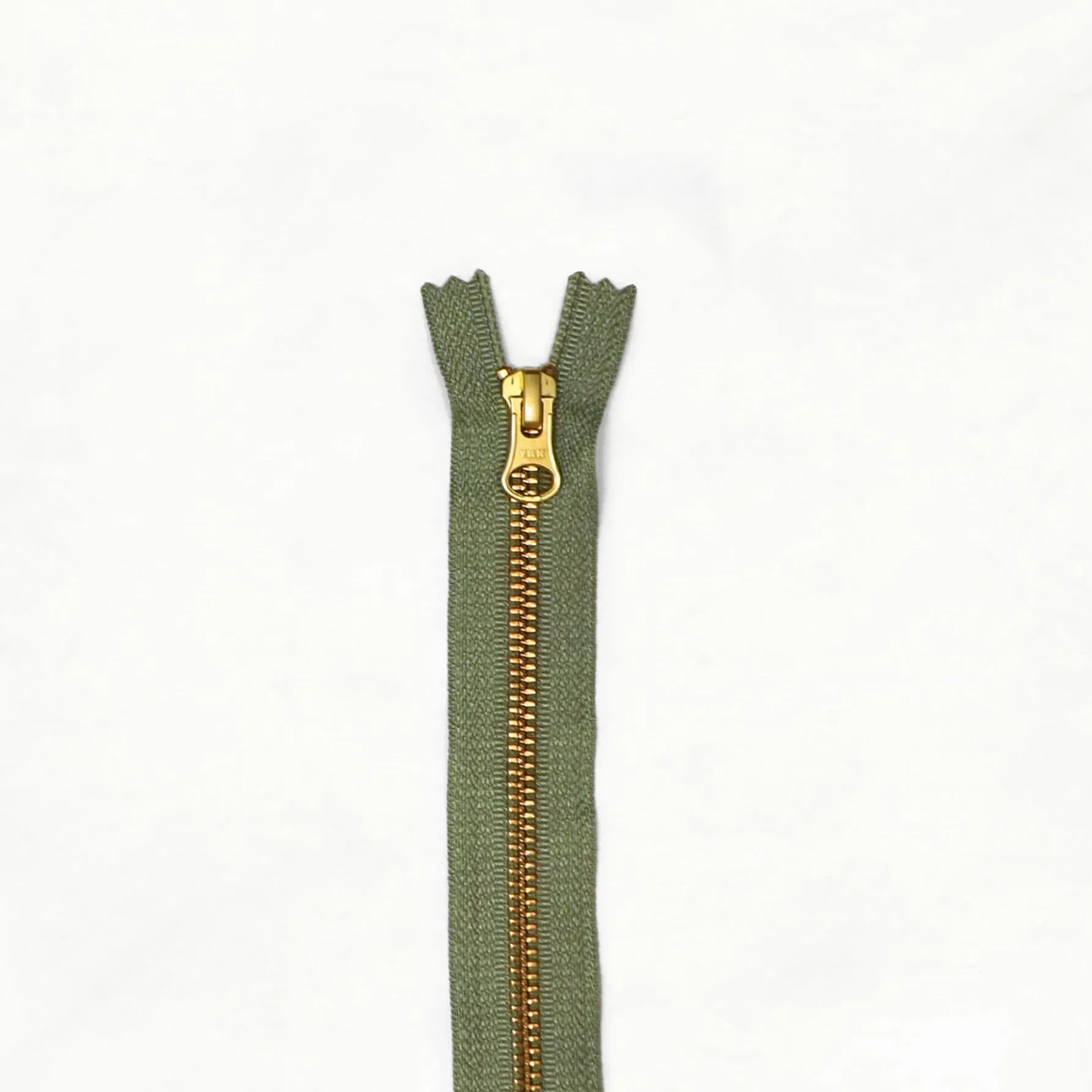 8" Brass Zippers