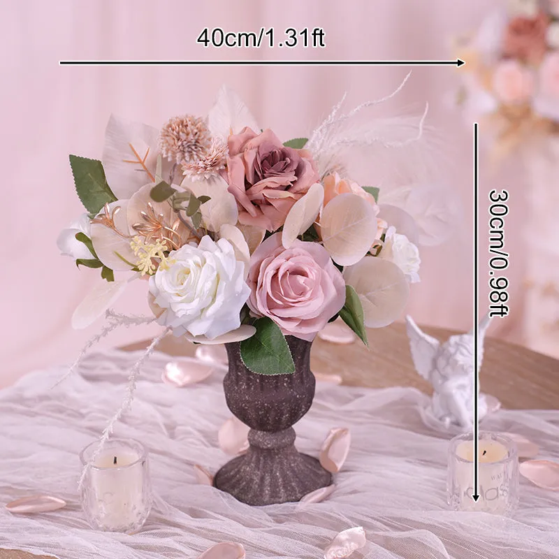 A863810 Champagne Series Vase Flower Wedding Banquet Supplies