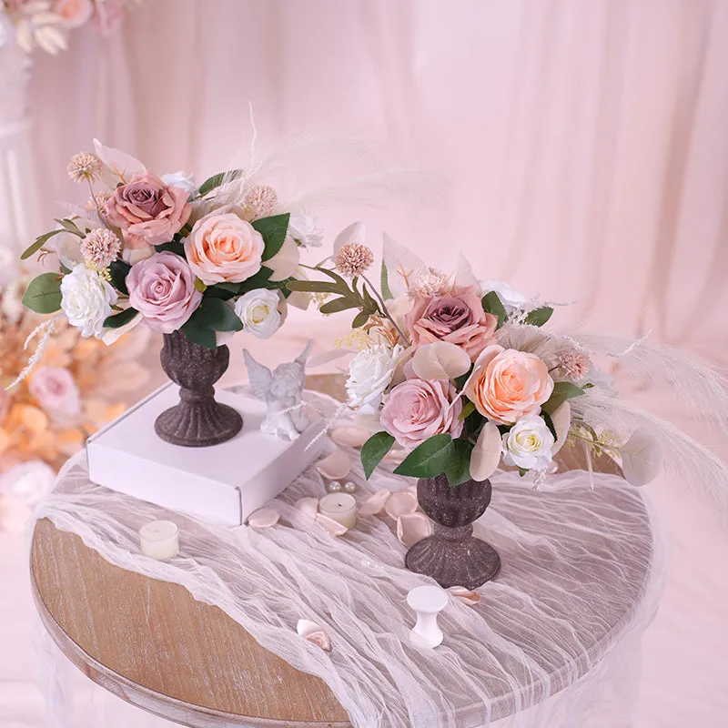 A863810 Champagne Series Vase Flower Wedding Banquet Supplies