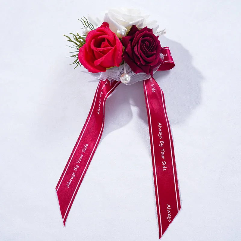 A866208 Christmas Series Wrist Flower Bride And Groom Wedding Supplies