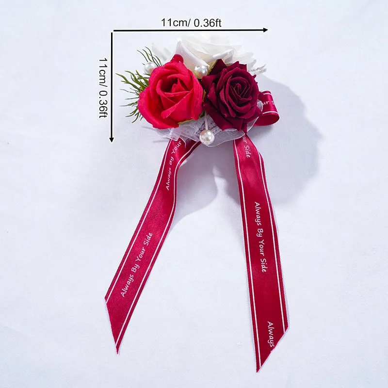 A866208 Christmas Series Wrist Flower Bride And Groom Wedding Supplies