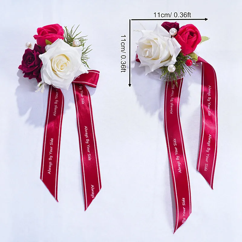 A866208 Christmas Series Wrist Flower Bride And Groom Wedding Supplies