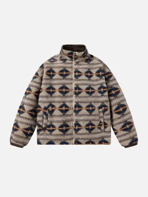 Aelfric Eden Fair Isle Reversible Coat