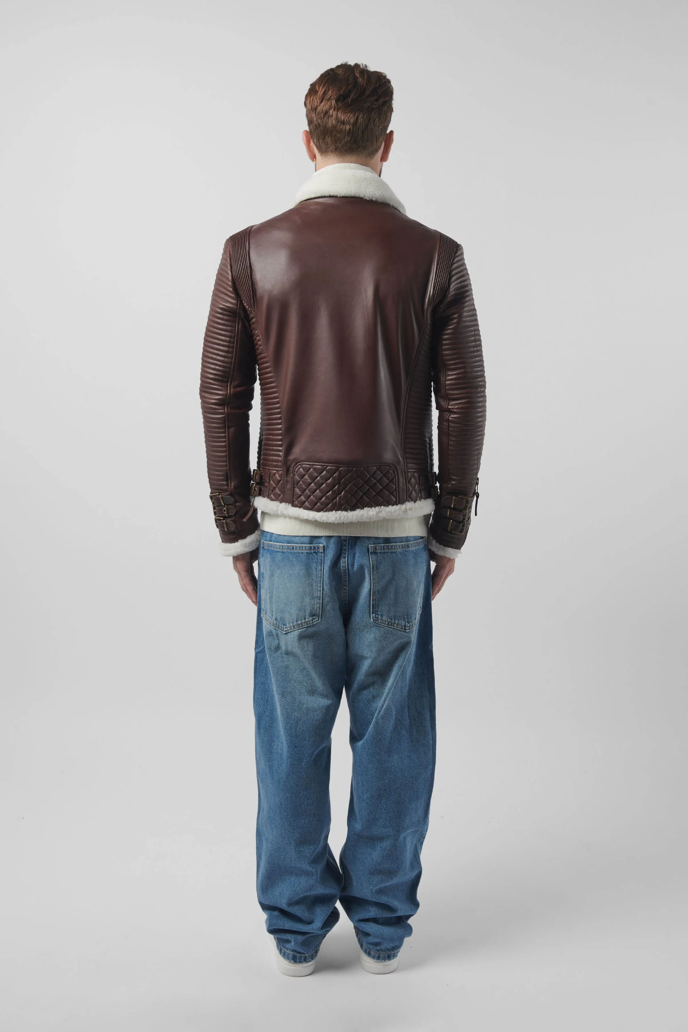 Alexander 3.0: Antique Brown Shearling (Man)