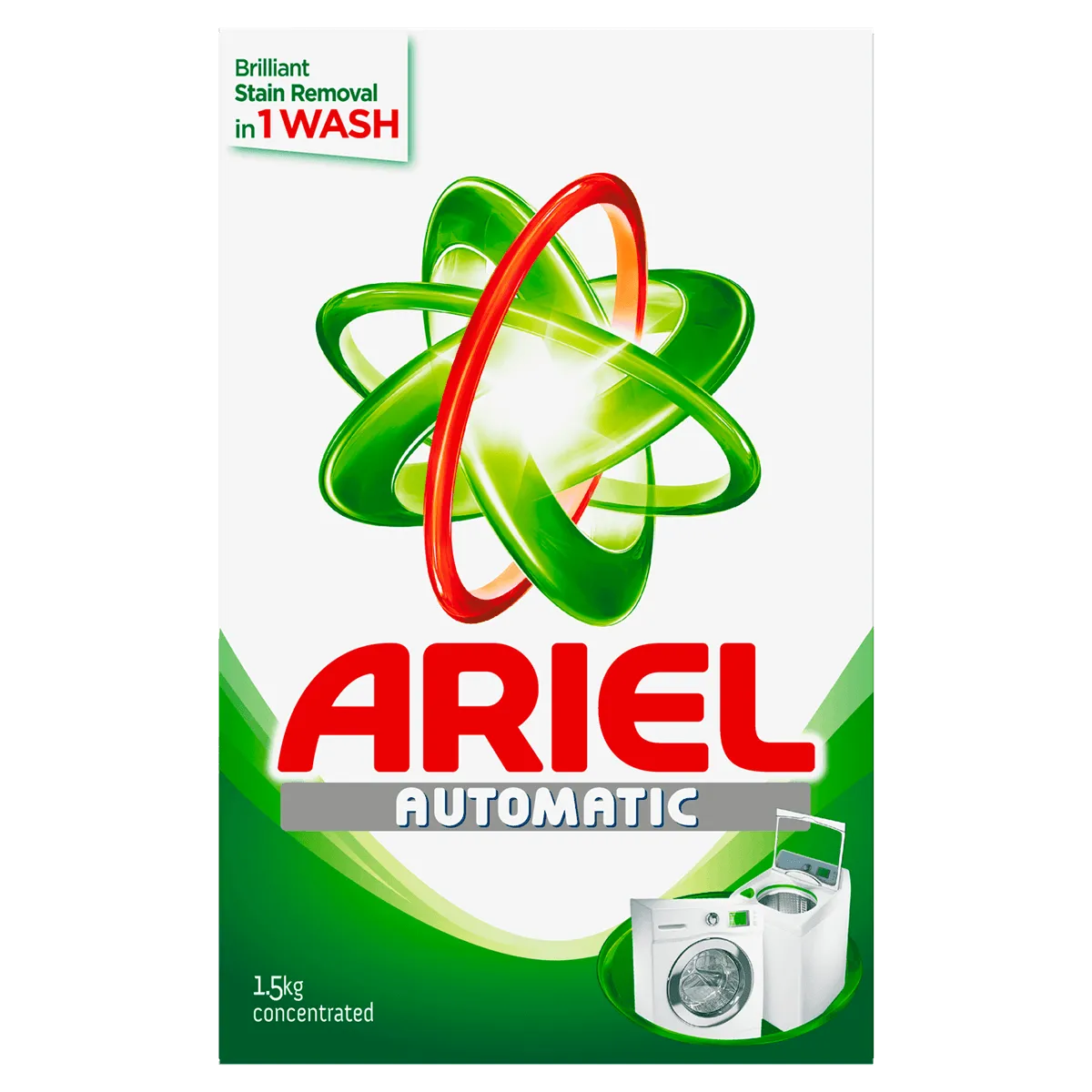 Ariel Automatic Laundry Powder Detergent Original Scent 1.5 kg