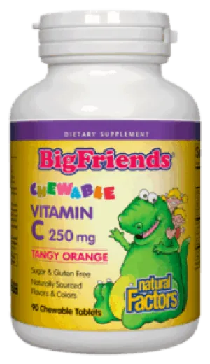 Big Friends® Chewable Vitamin C 250 mg