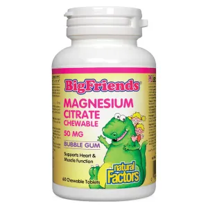 Big Friends Magnesium Citrate Chewable 50 mg