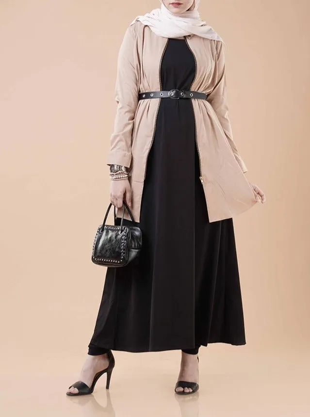 Black Layering Essential Dress