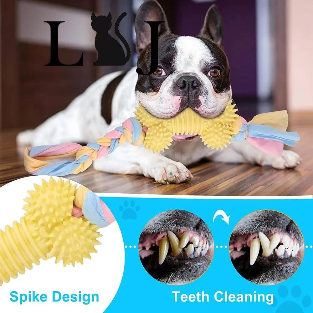 Chewy Puppy Teething Toy for Molar Cleaning