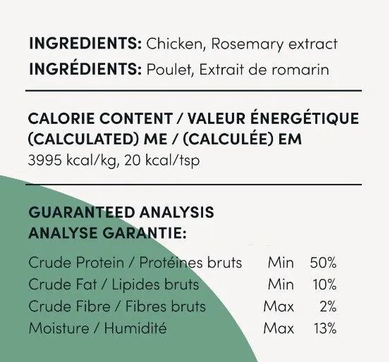 Crumps ' Naturals  Dog Treats, Chicken Sprinkles 120g