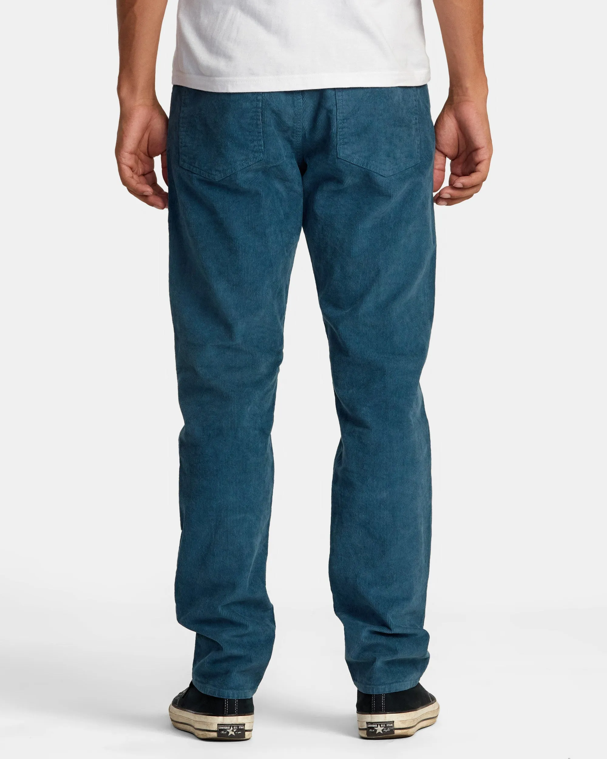 Daggers Pigment Corduroy Pants - Duck Blue