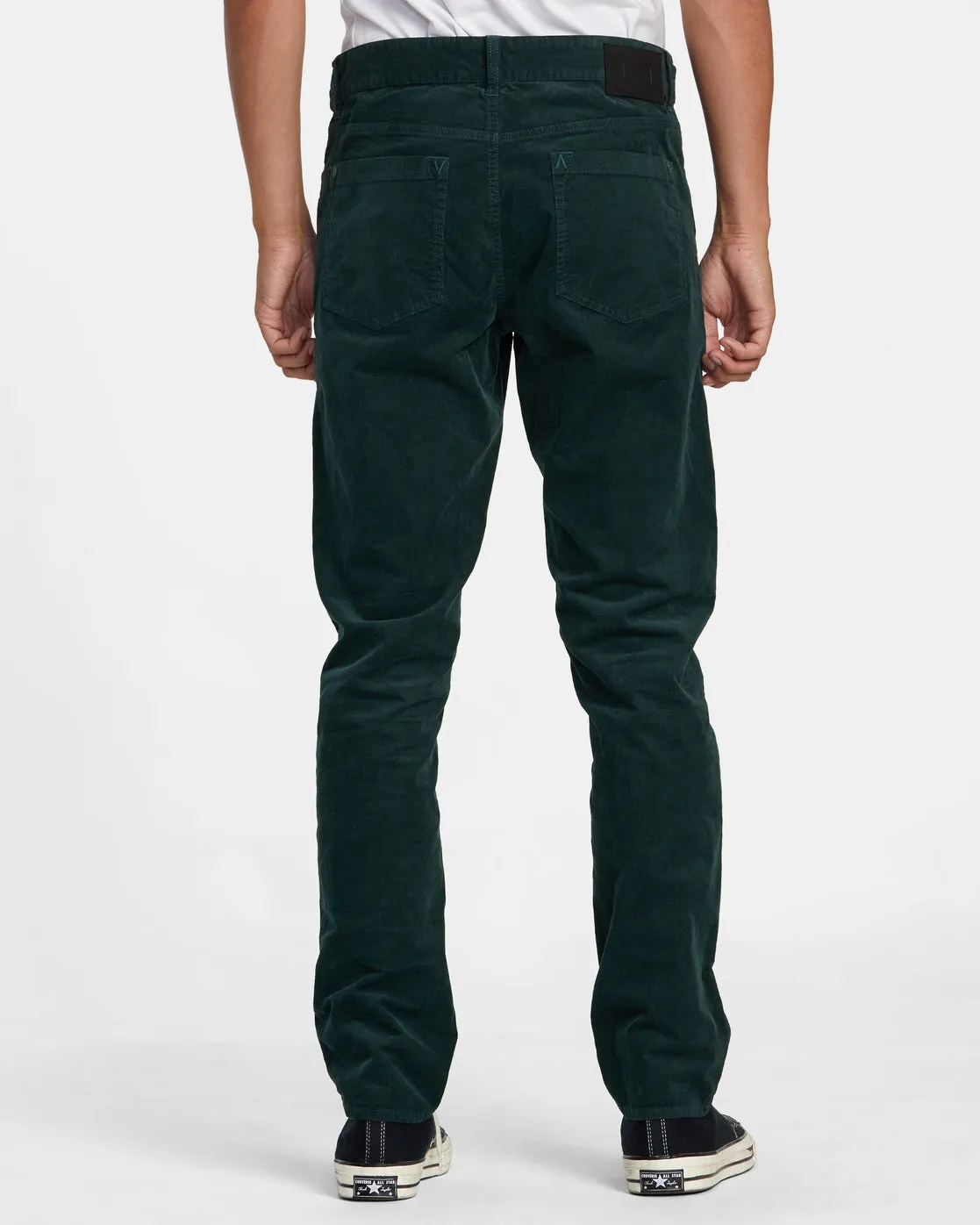 Daggers Pigment Corduroy Pants - Hunter Green