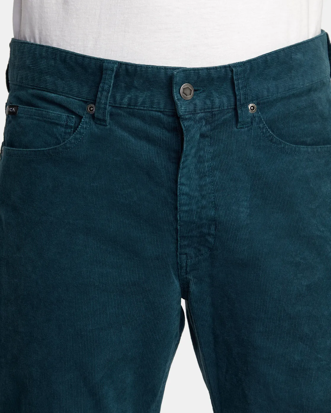 Daggers Pigment Corduroy Pants - Mallard Blue