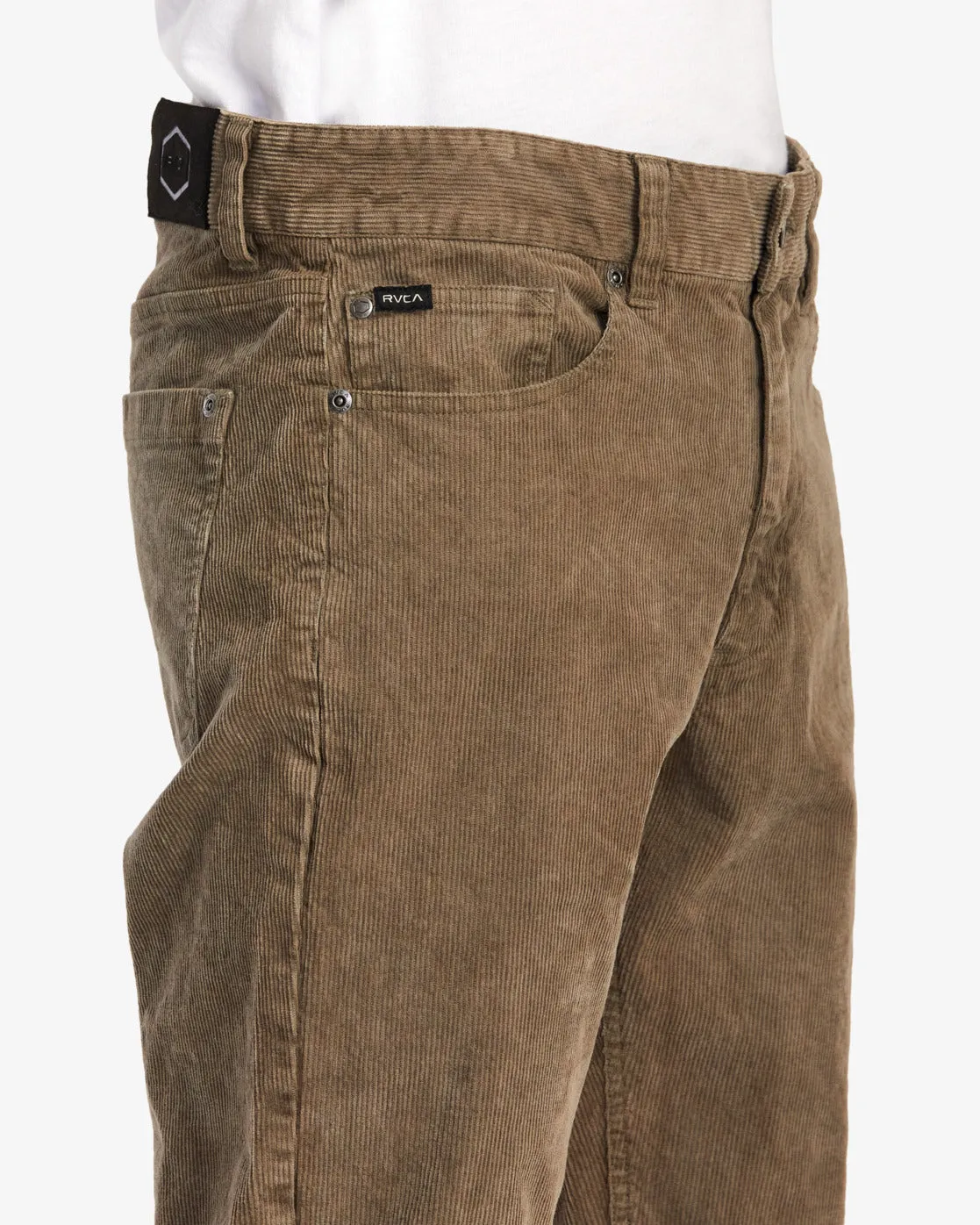 Daggers Pigment Corduroy Pants - Mushroom