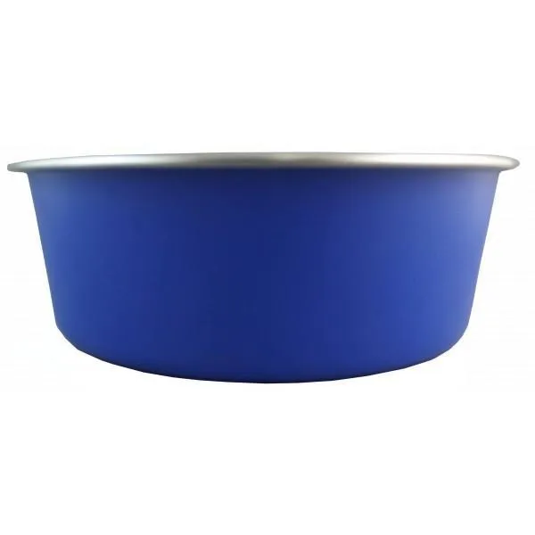 Delisio Design Stainless Steel Dog Bowl Blue Large