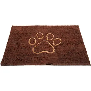 Dog Gone Smart Dirty Dog Doormat Mocha Brown