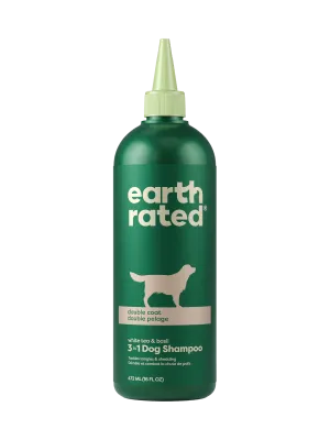 Earth Rated Double Coat 3-in-1 Dog Shampoo