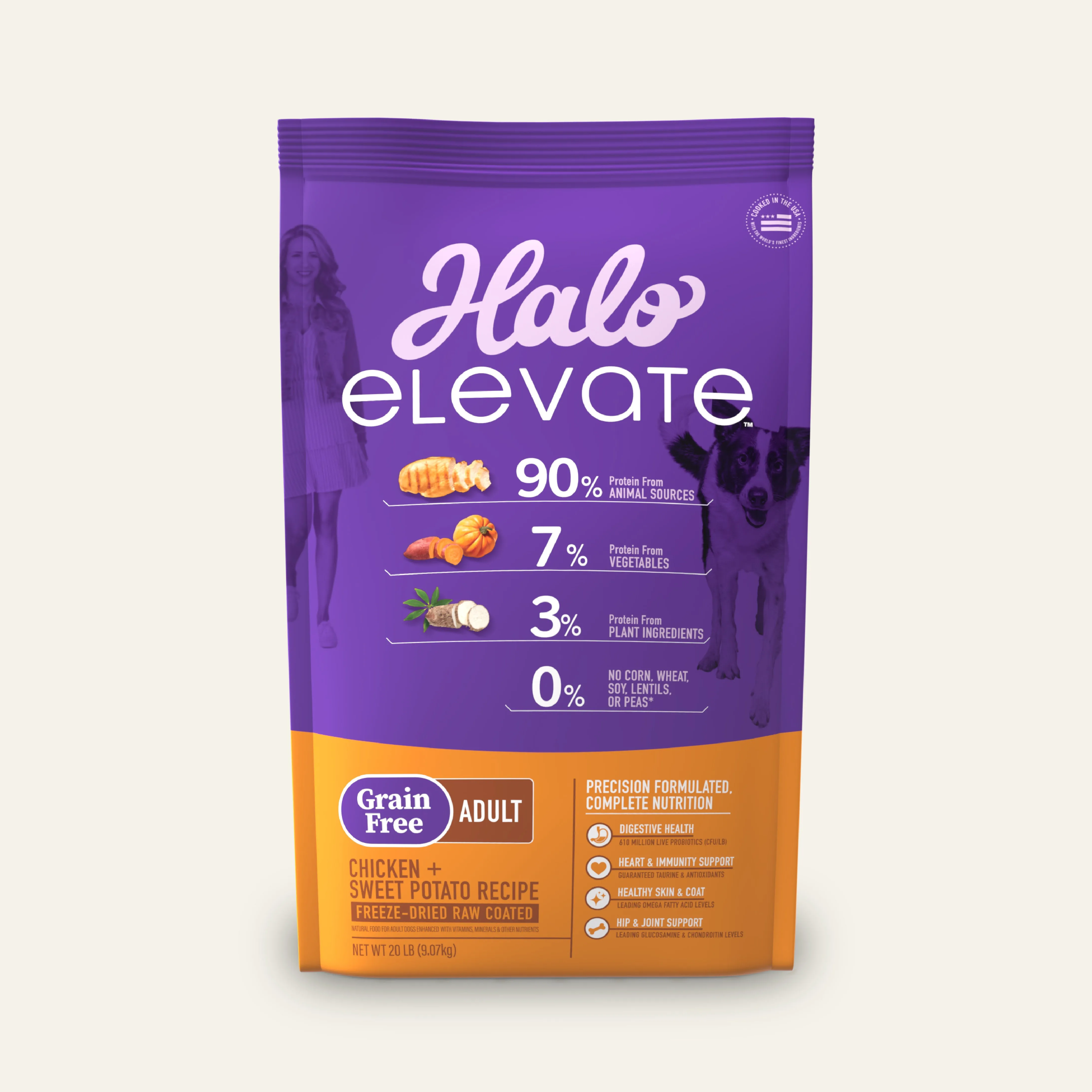 Elevate Grain Free Chicken Recipe Adult Dry Dog Food