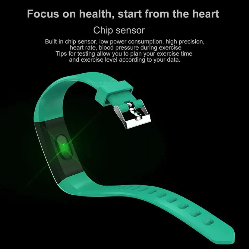 Fitness Smart Watch Activity Heart Rate  Tracker