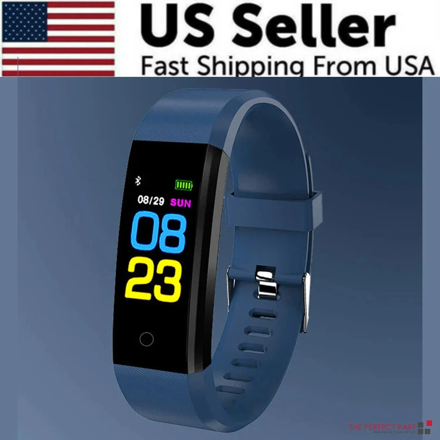 Fitness Smart Watch Activity Heart Rate  Tracker