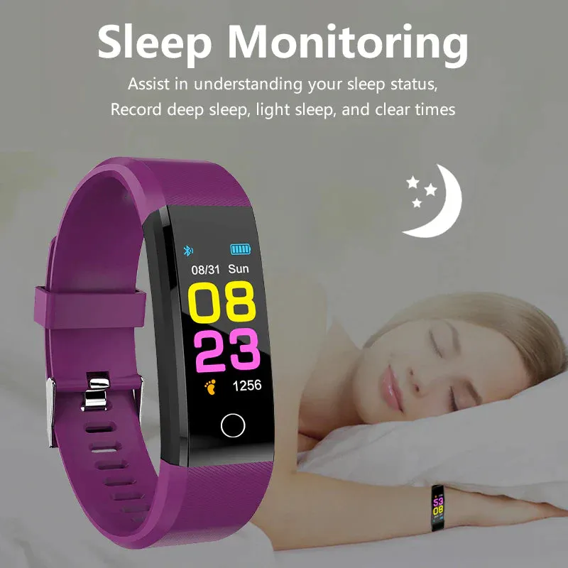 Fitness Smart Watch Activity Heart Rate  Tracker