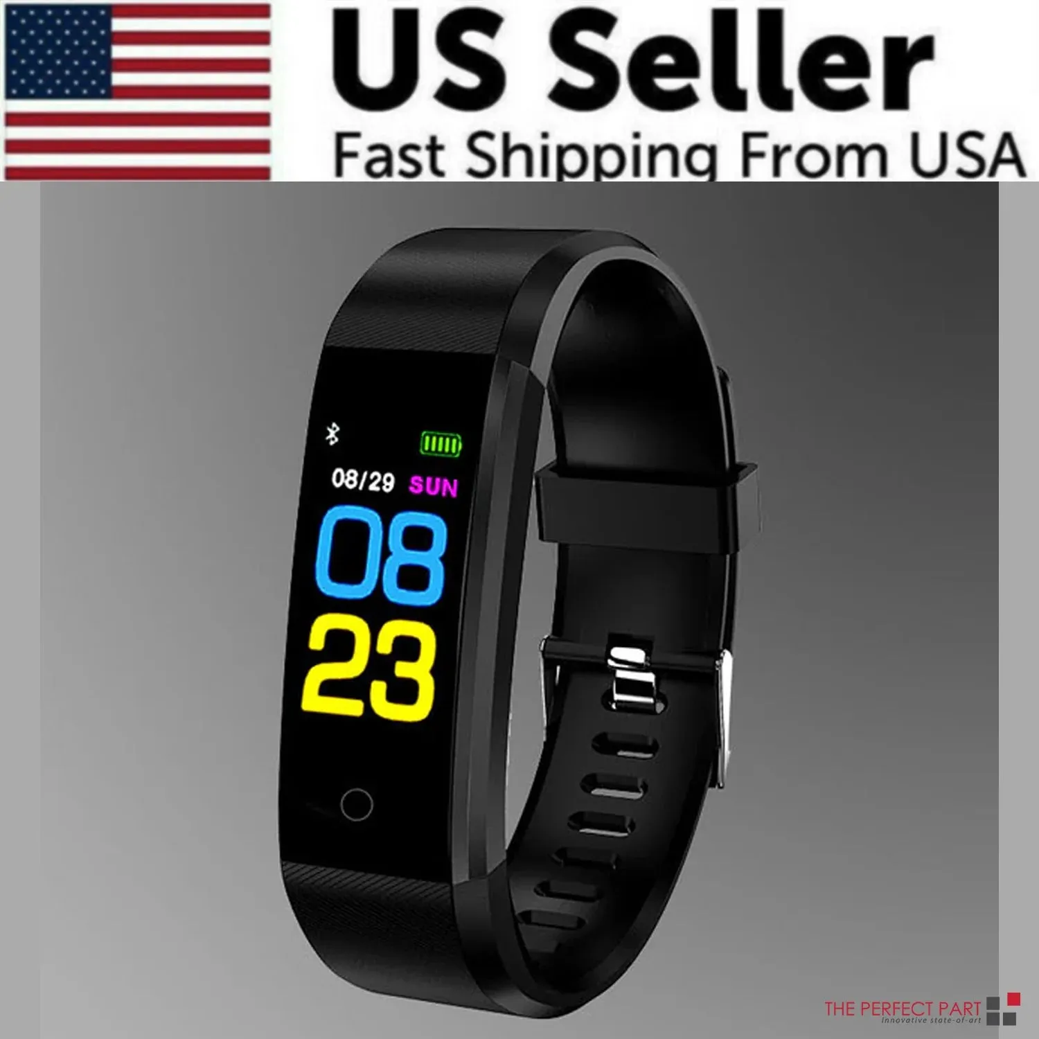 Fitness Smart Watch Activity Heart Rate  Tracker