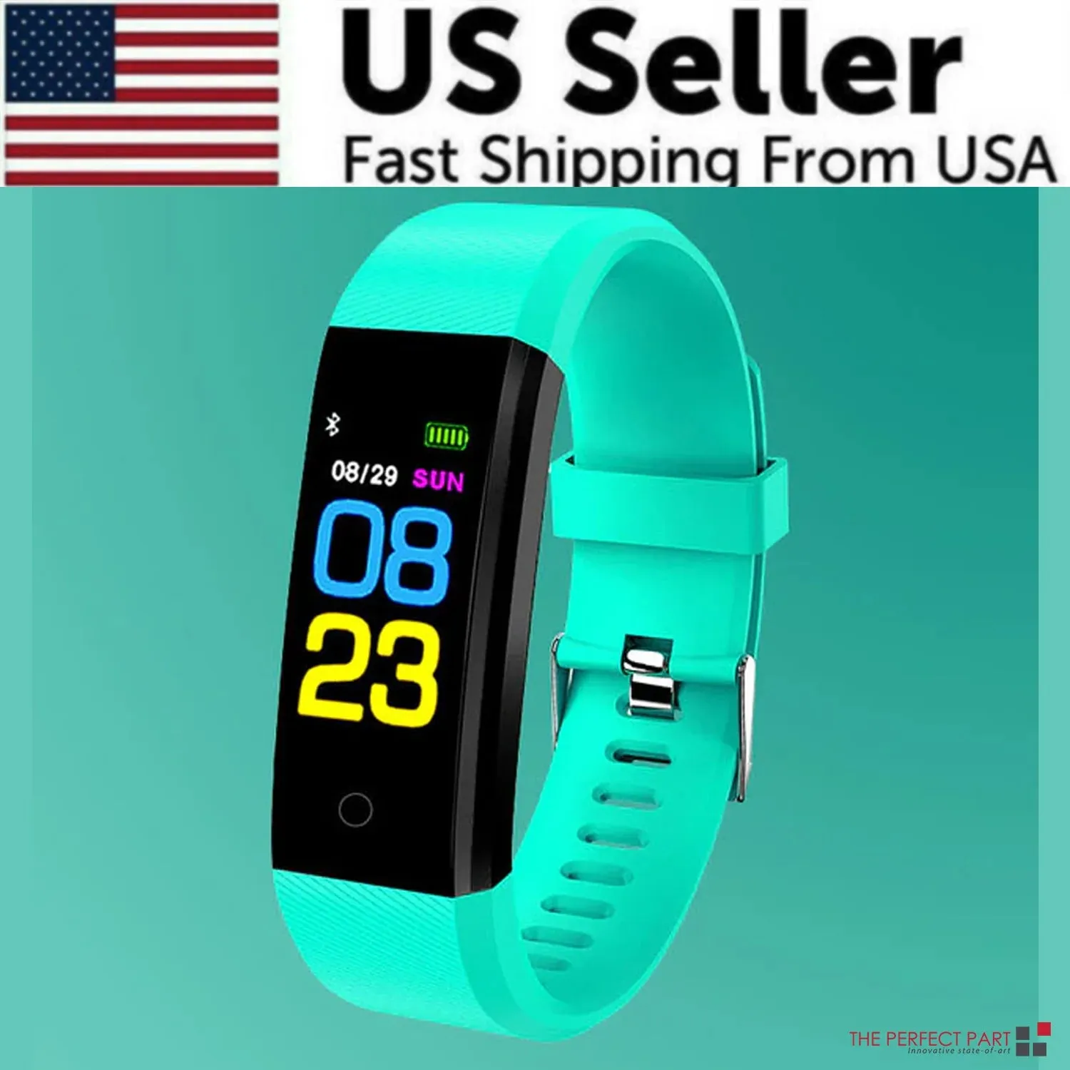 Fitness Smart Watch Activity Heart Rate  Tracker