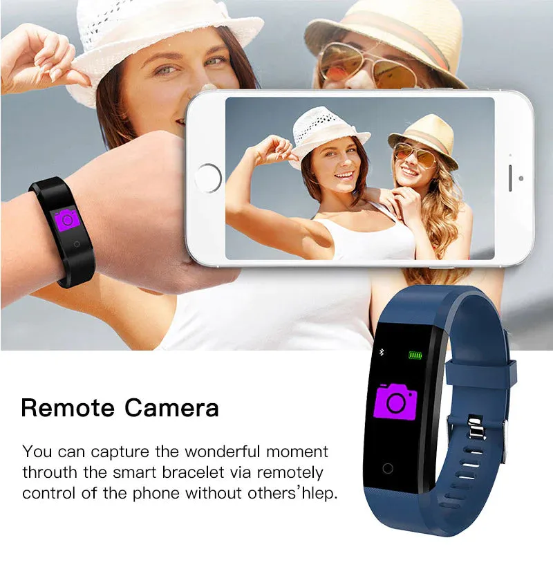 Fitness Smart Watch Activity Heart Rate  Tracker