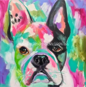 French bulldog - art print