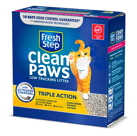 Fresh Step Cat Litter - Clean Paws 10kg