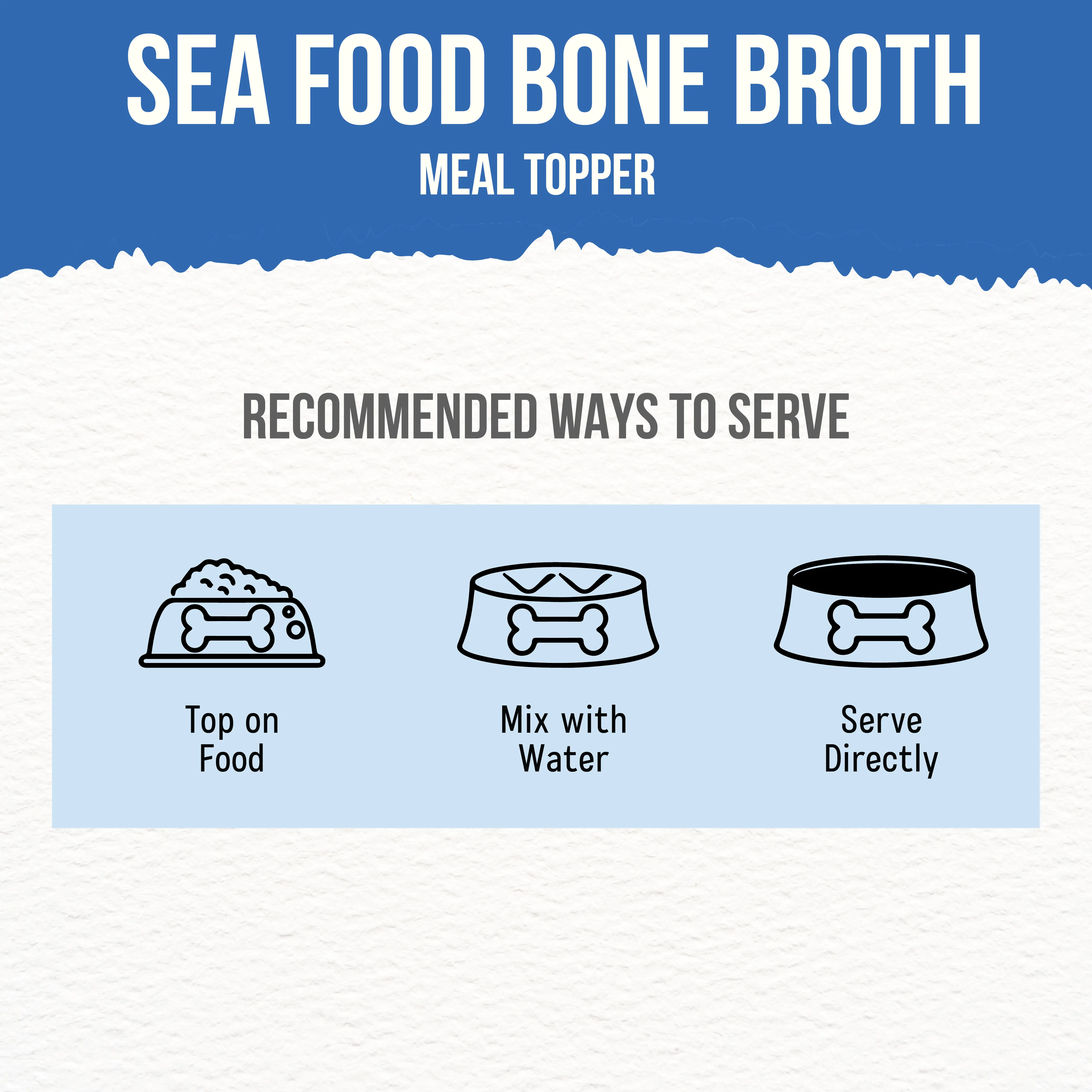 Goofy Fresh Sea Food Bone Broth for Cats and Kittens