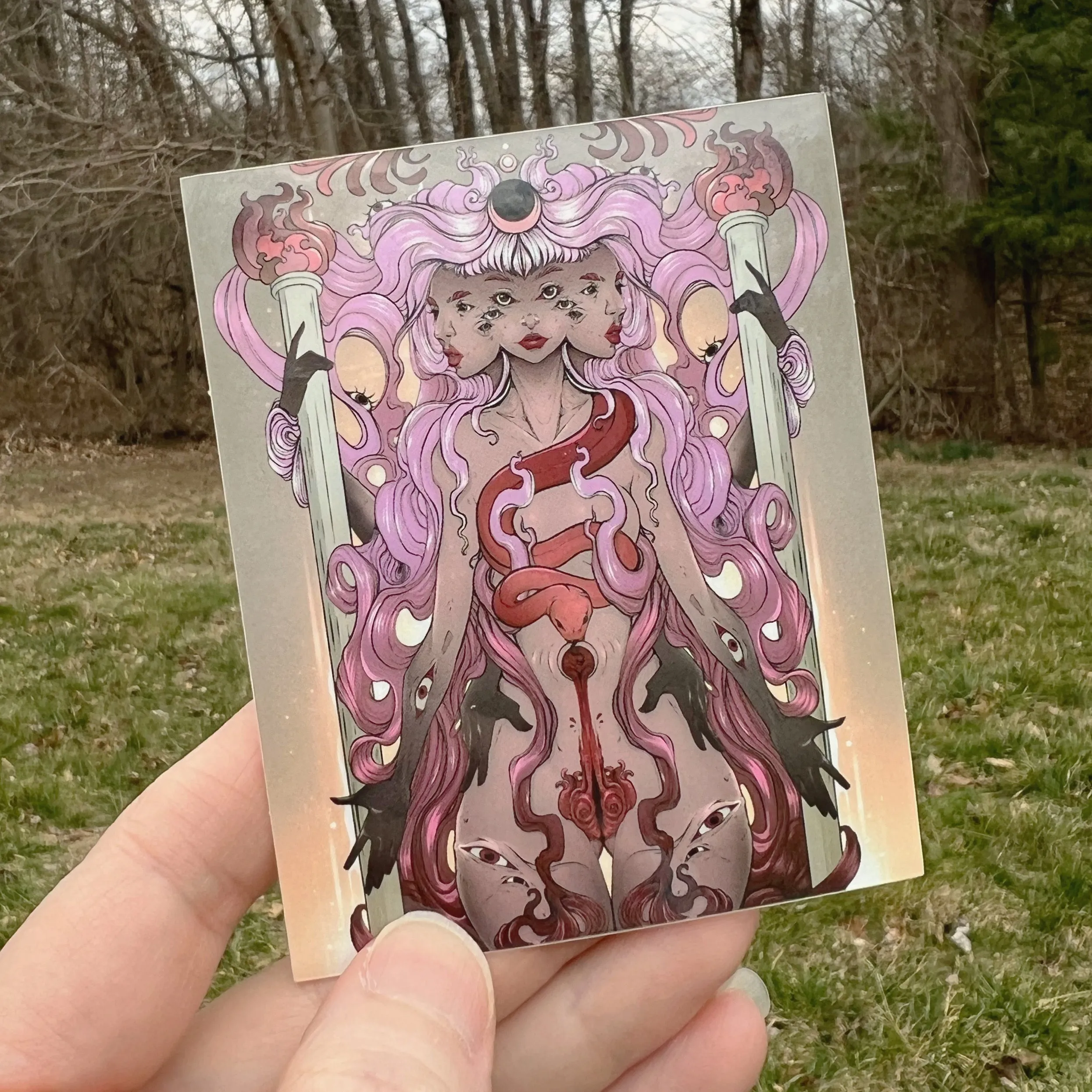 Hecate, Vinyl Sticker