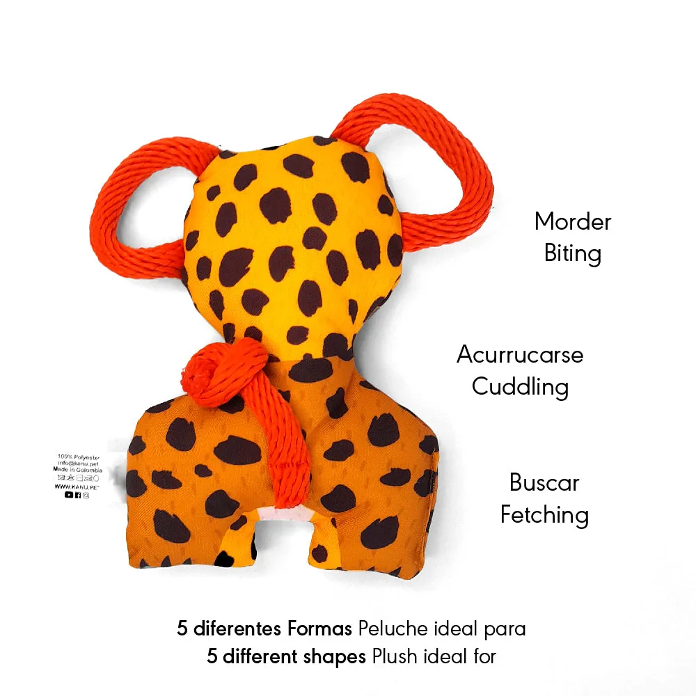 Kanu Pet Plush Tiger Dog Toy