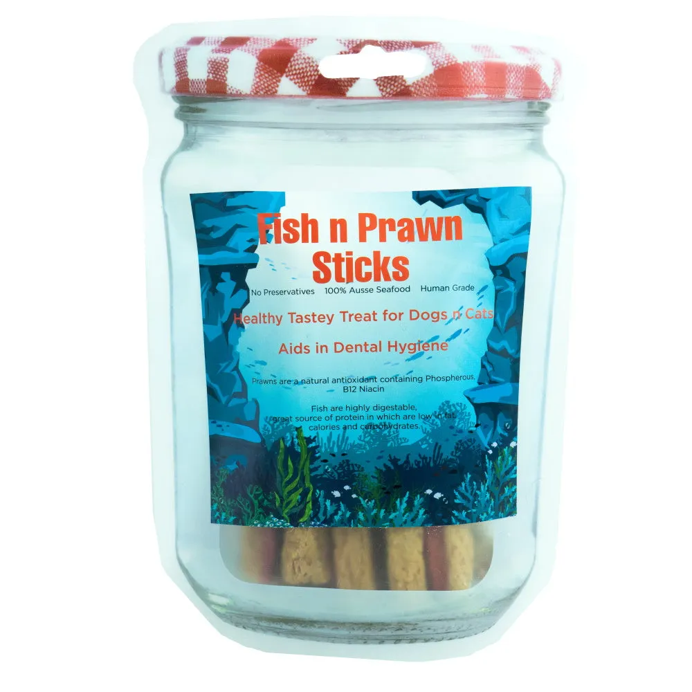 L'Barkery Fish n Prawn Sticks