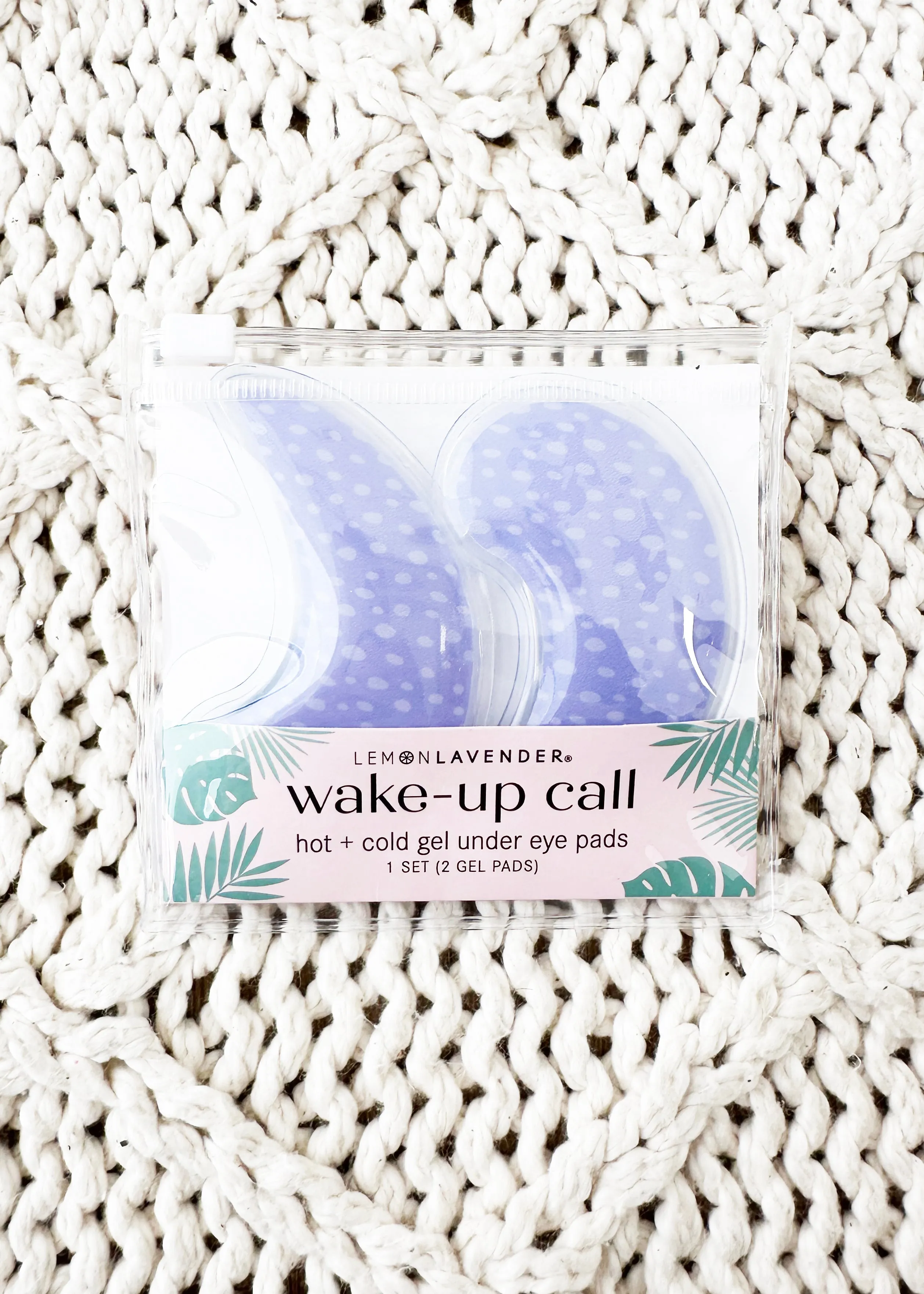 Lemon Lavender Under Eye Reusable Gel Pads - 4 Colors!