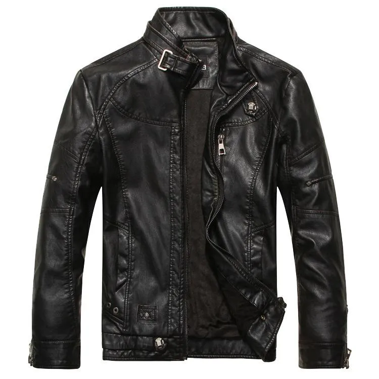 Men's Classic Leather Jacket