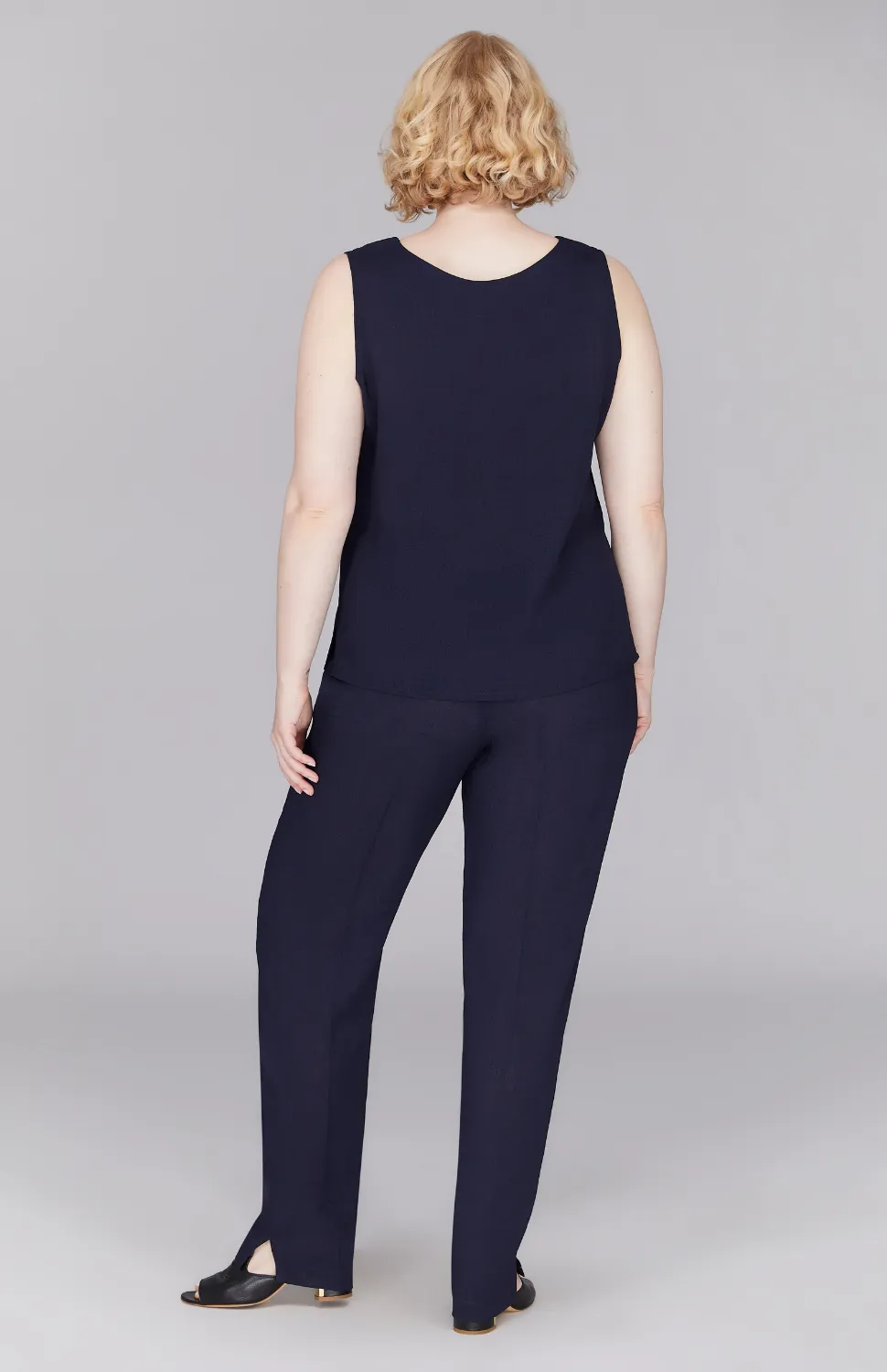 Microlinen Essential Scoop Neck Tank