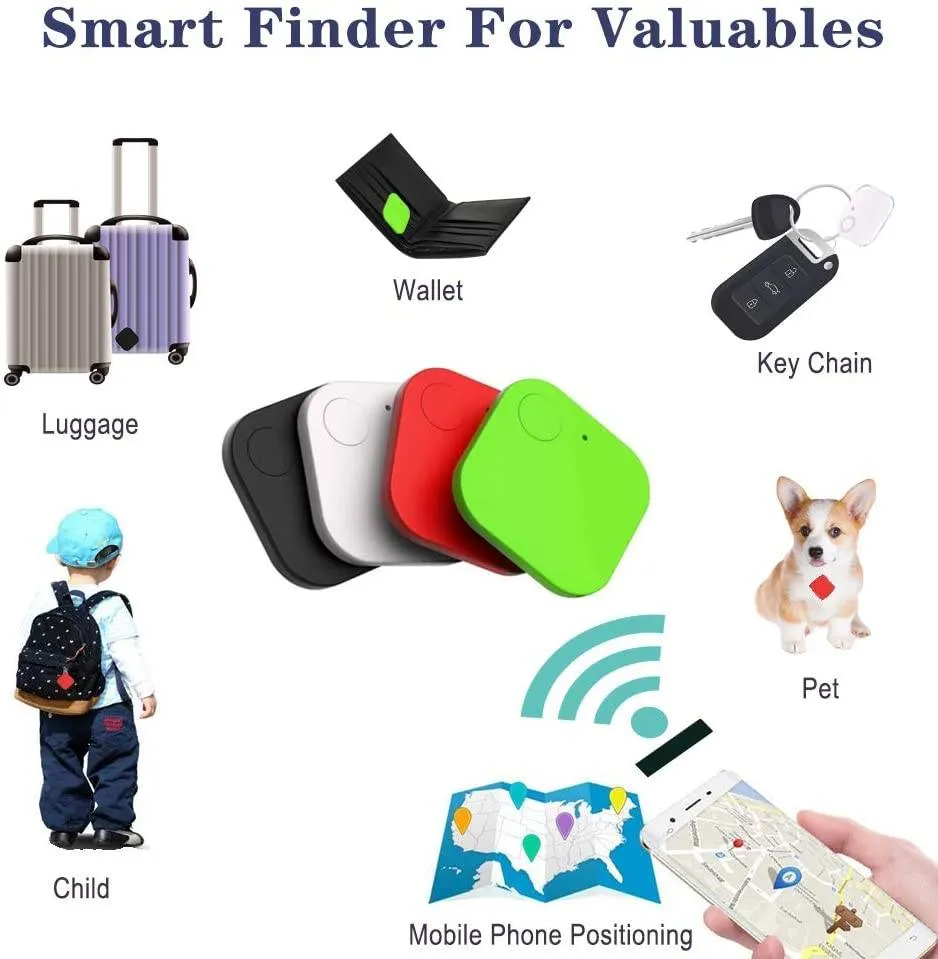 Mini Tracking Device -  Child Finder - Pet Tracker - Location Smart Bluetooth Tracker