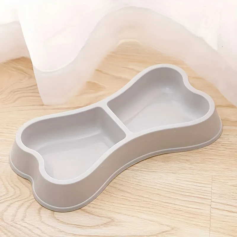 NonSpill AntiSkid Pet Double Bowl  Easy Clean  Durable