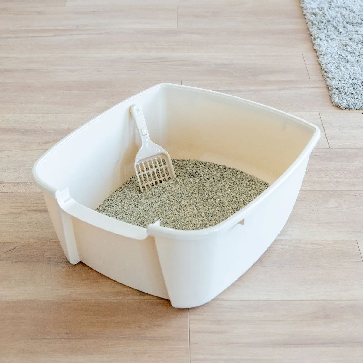 Open-Top Cat Litter Pan - Jumbo