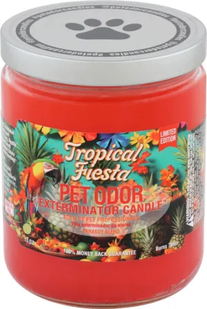 Pet Odor Exterminator Candle, Tropical Fiesta, 13 oz