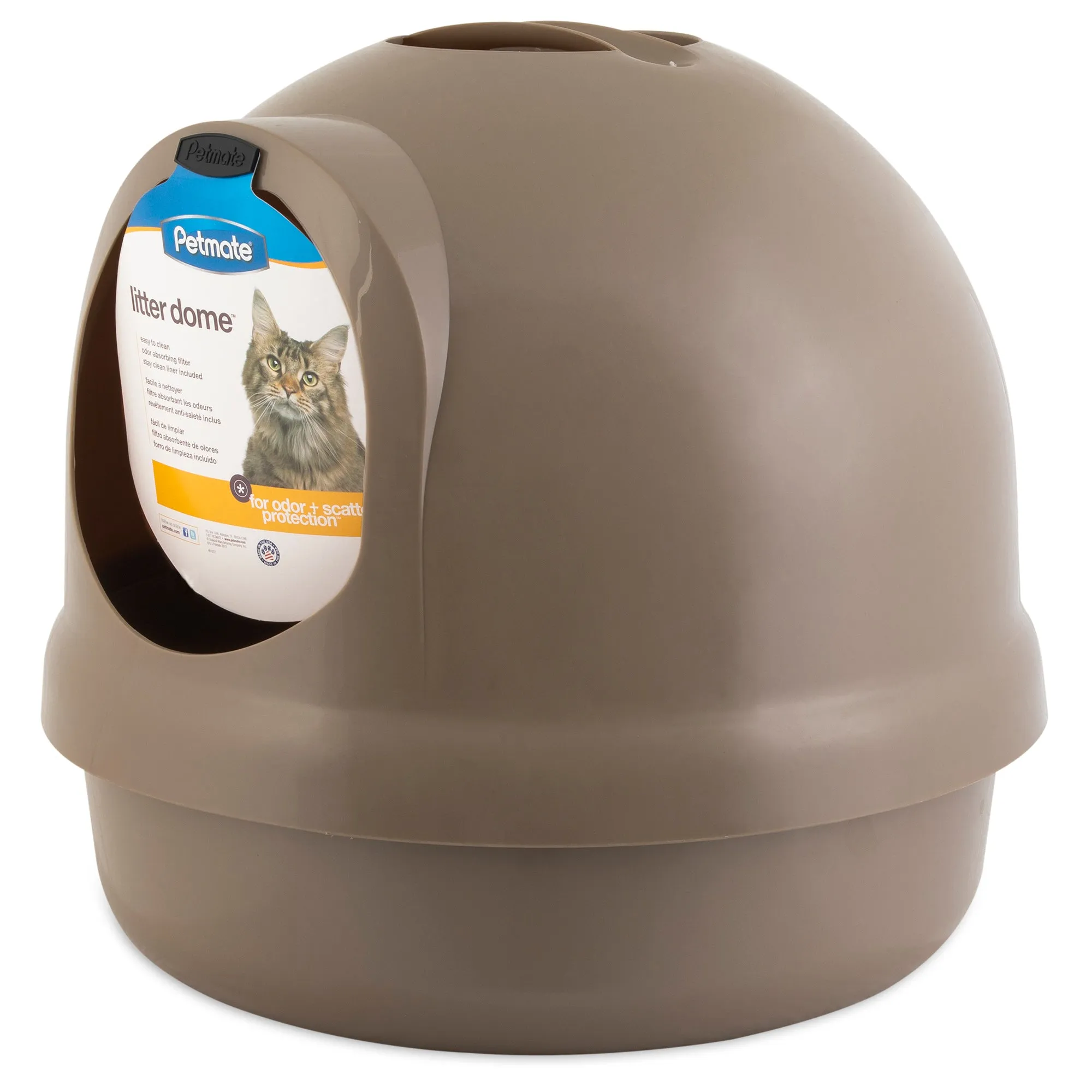 Petmate Booda Cleanstep Litter Dome for Cats