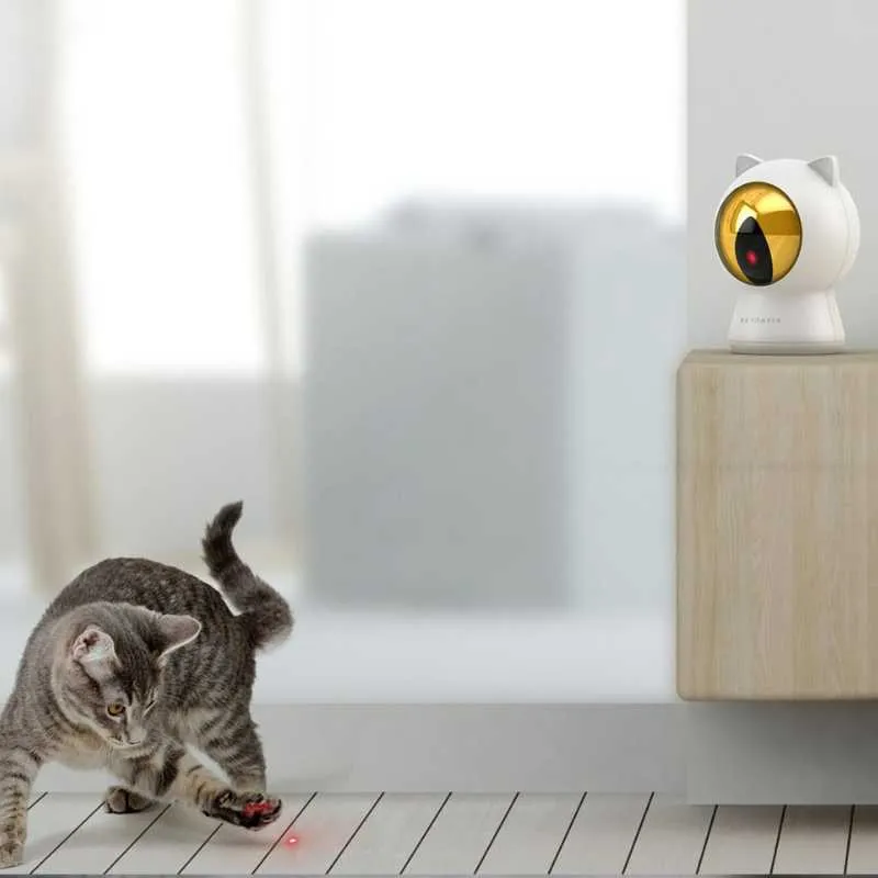 Petoneer Smart Dot Pounce & Play Interactive Cat Toy