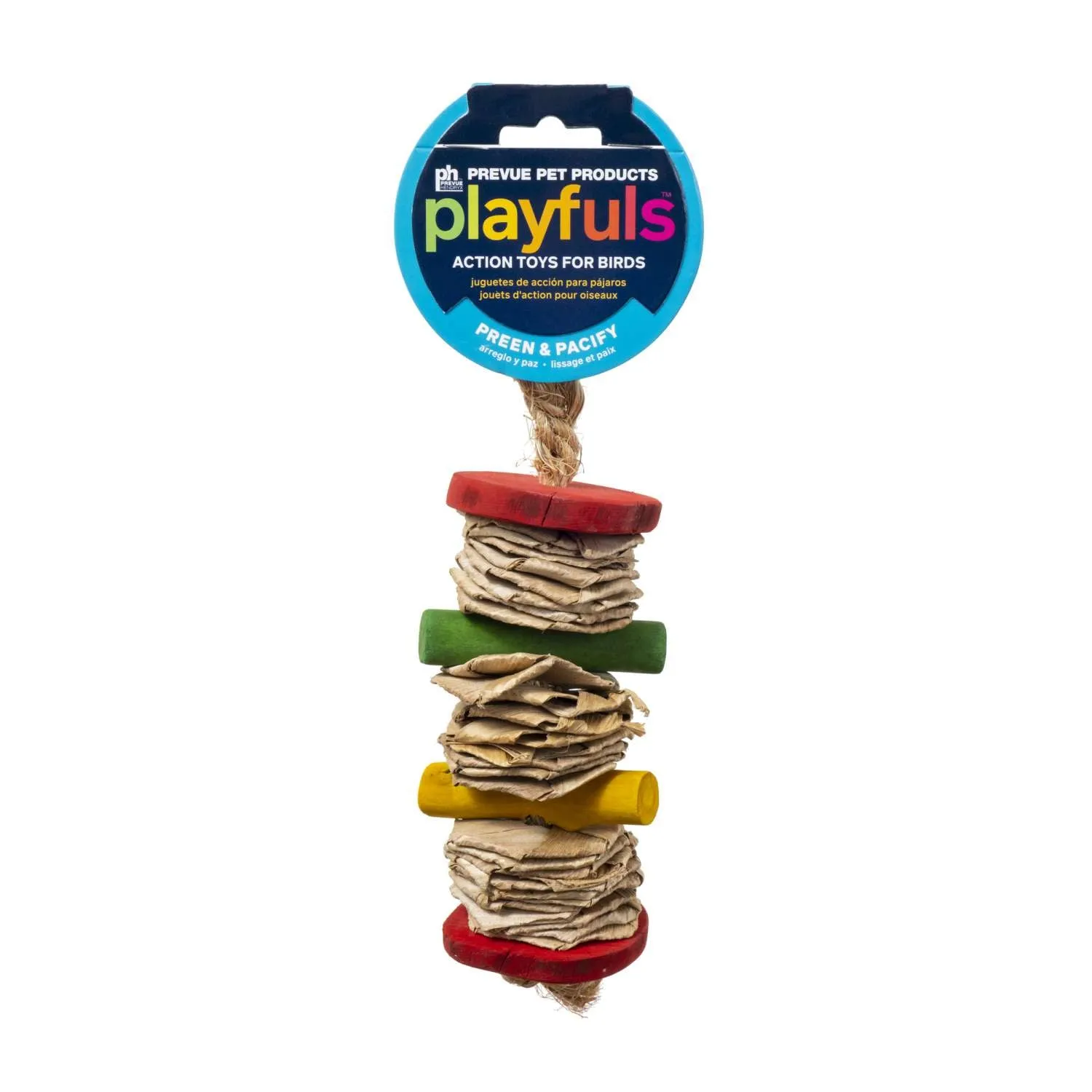 Prevue Pet Playfuls Banana Stack Bird Toy