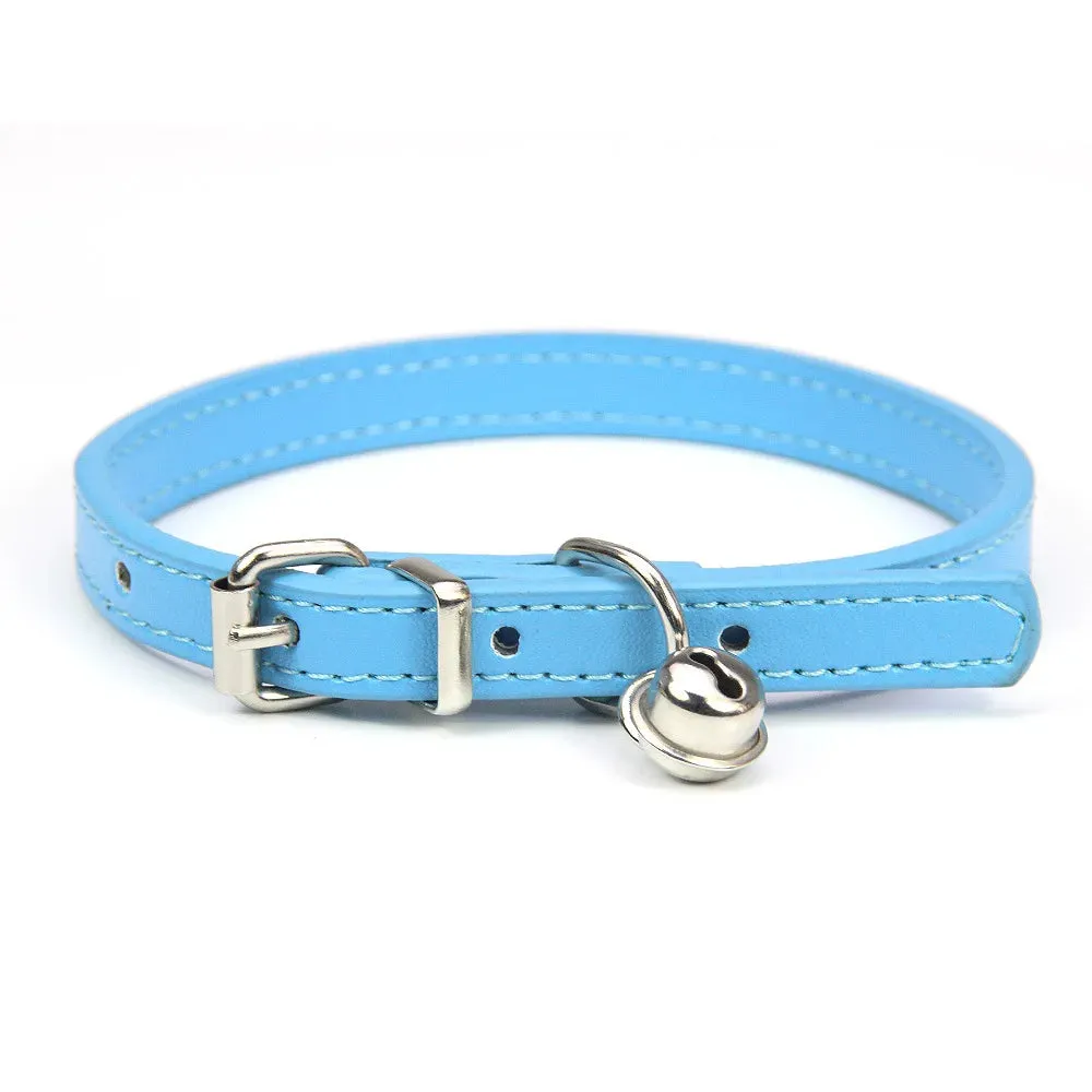 PU Leather Leash Pet Dog Collar Sweet Cats Supplies Pet Collars Pink Dog Collar Collar Dog Accessories