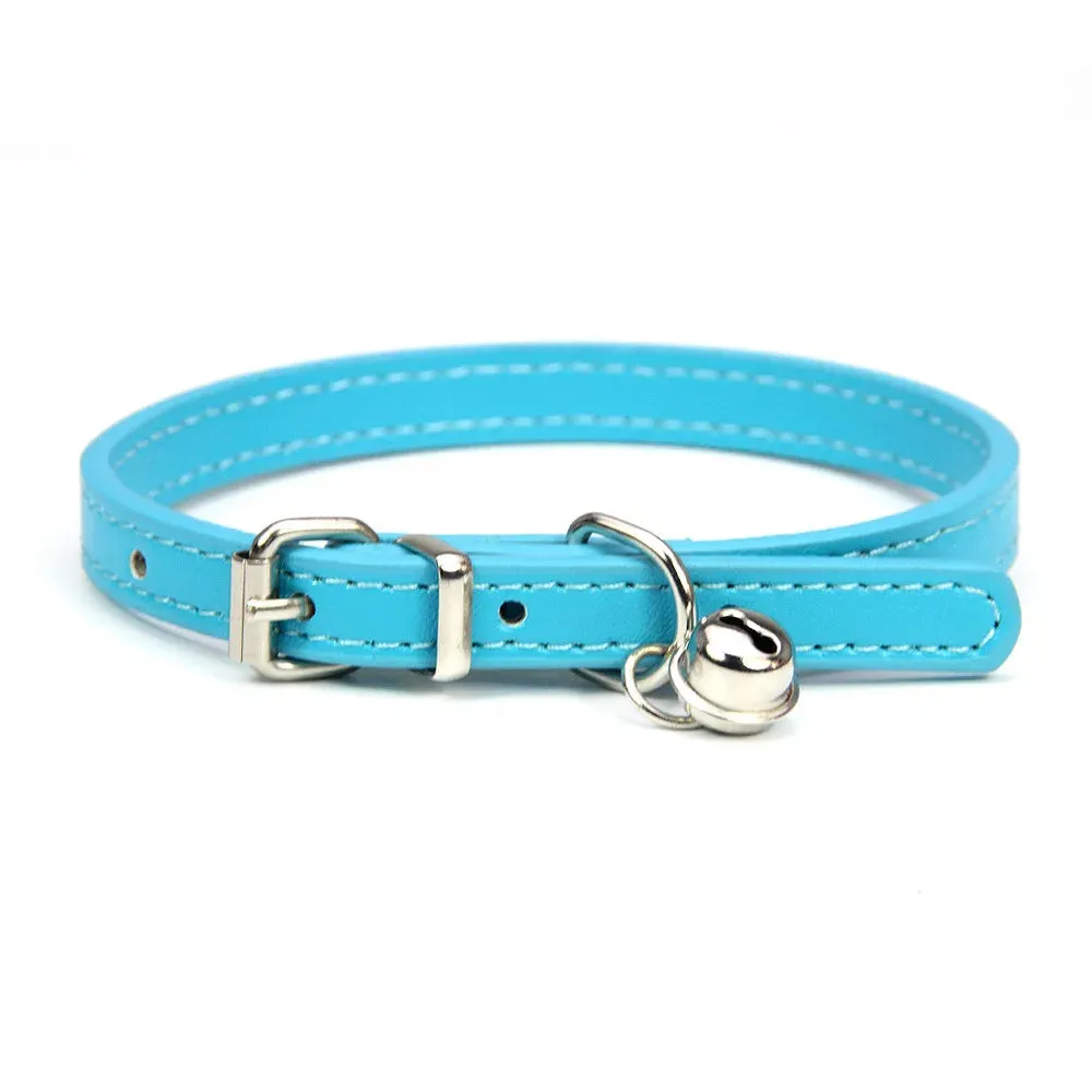 PU Leather Leash Pet Dog Collar Sweet Cats Supplies Pet Collars Pink Dog Collar Collar Dog Accessories