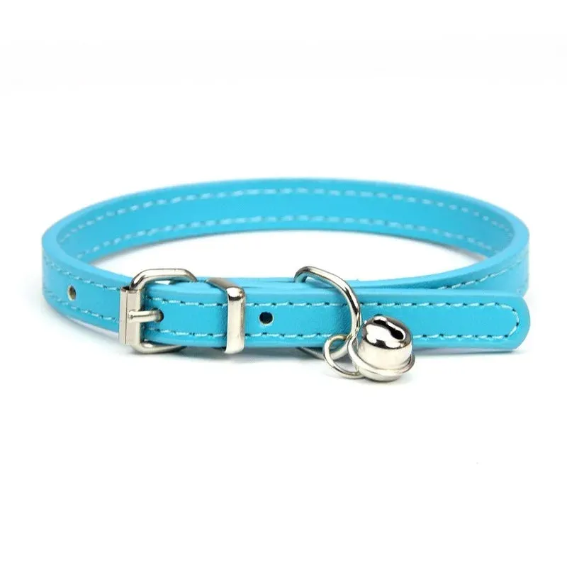 PU Leather Leash Pet Dog Collar Sweet Cats Supplies Pet Collars Pink Dog Collar Collar Dog Accessories