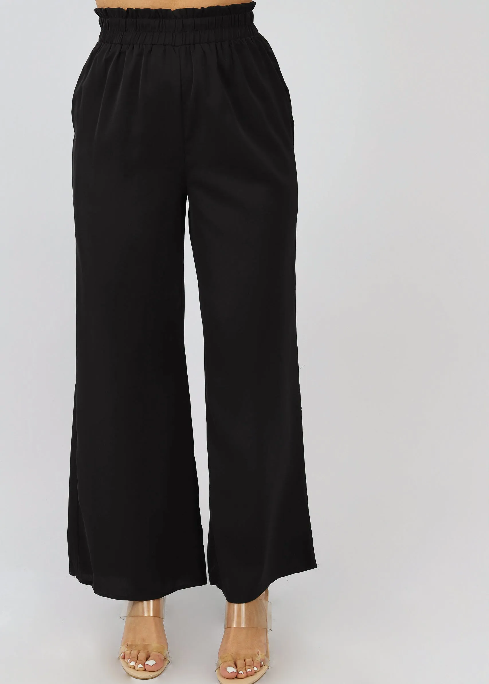 Satin Wide Leg Pants